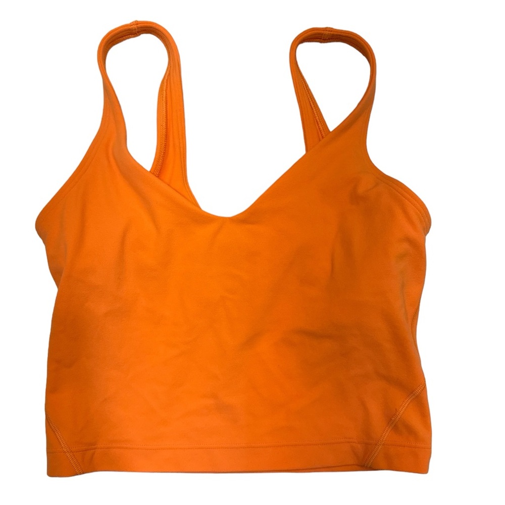 Lululemon Neon Orange Align Tank